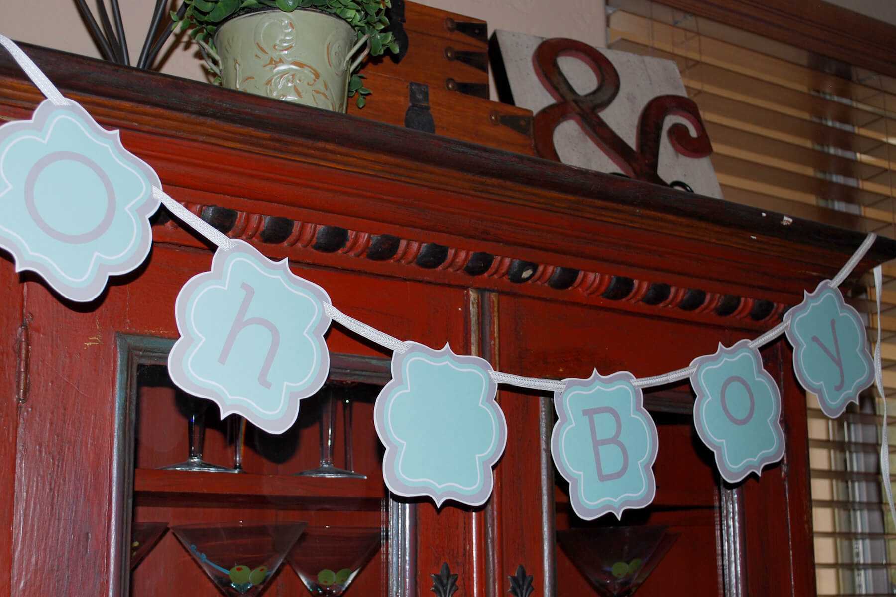 Lots Of Baby Shower Banner Ideas (+ Decorations) Regarding Diy Baby Shower Banner Template