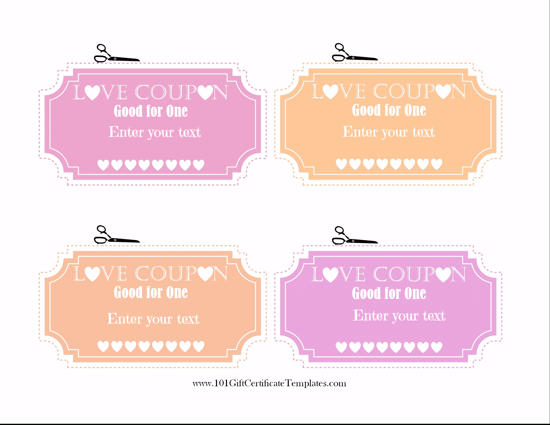 Love Coupons Throughout Love Coupon Template For Word