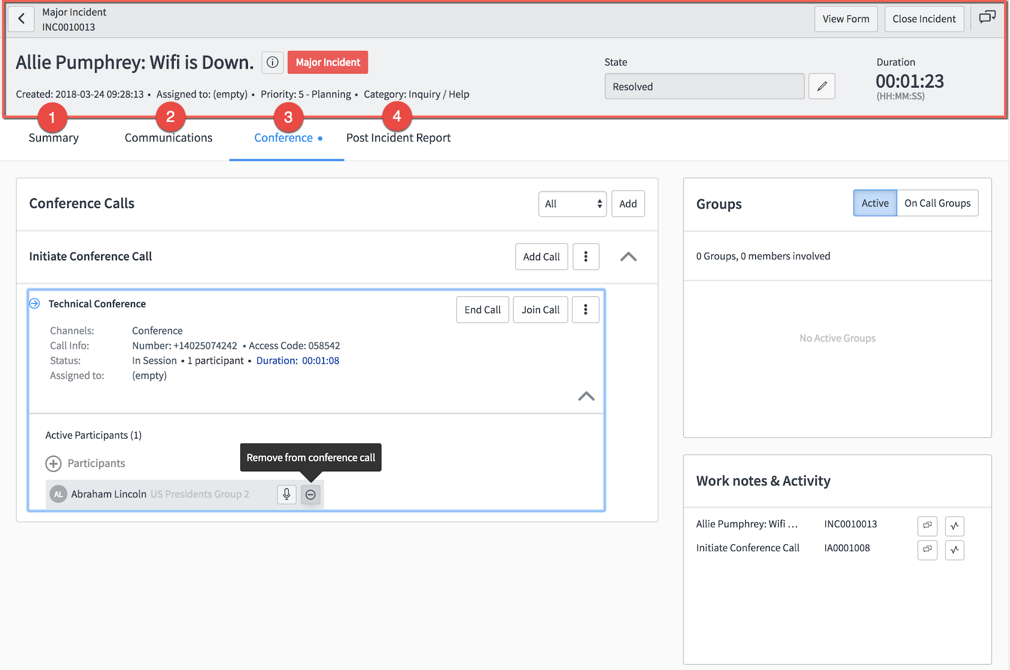 Major Incident Workbench | Servicenow Docs Throughout It Major Incident Report Template