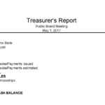 Masna » Club Accounting 101 Regarding Non Profit Treasurer Report Template