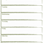 Meal Planner Template – 7 Free Templates In Pdf, Word, Excel For Weekly Meal Planner Template Word