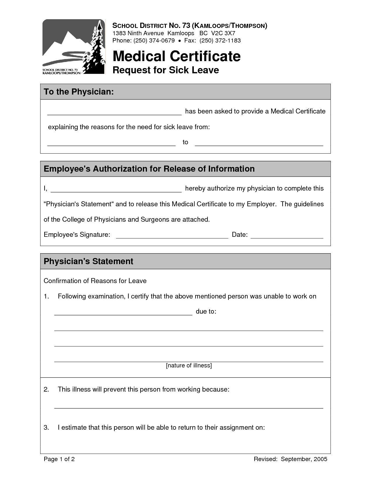 Medical Leave Certificate Format Pdf – Calep.midnightpig.co Pertaining To Medical Report Template Doc