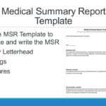 Medical Summary Template – Dalep.midnightpig.co Intended For Medical Legal Report Template