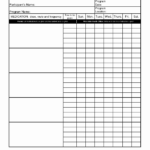 Medication Inventory Spreadsheet Free Blank Excel Invoice Pertaining To Blank Medication List Templates