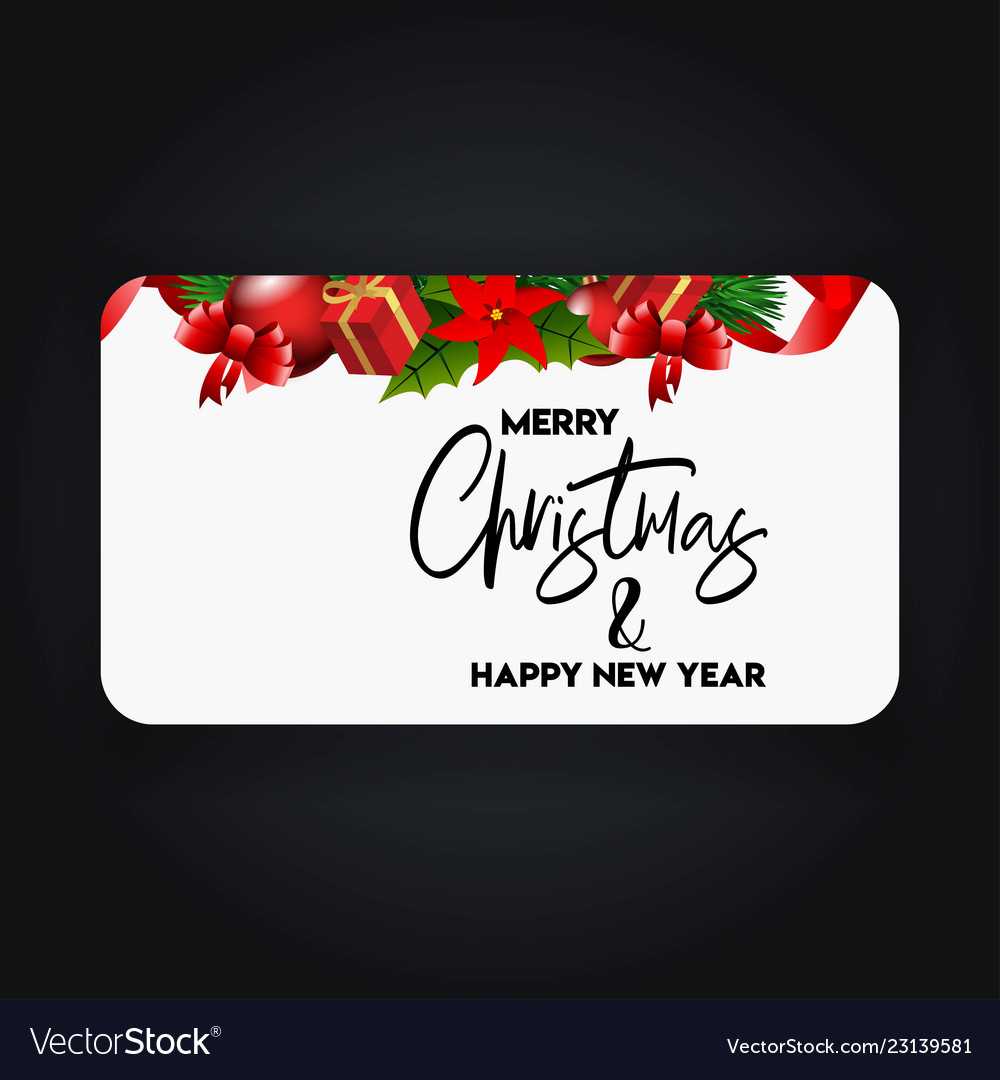Merry Christmas 2019 Banner Template With Regard To Merry Christmas Banner Template