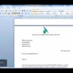 Microsoft Word 2010 – How To Do A Mail Merge And Format Fields With Regard To How To Create A Mail Merge Template In Word 2010