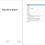 Microsoft Word Lab Report Template – Falep.midnightpig.co With Regard To Project Status Report Template Word 2010