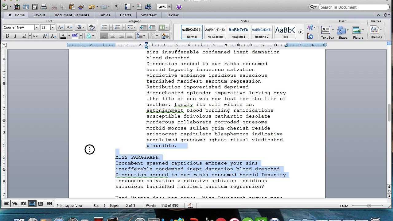 Microsoft Word Screenplay Formatting Tips Regarding Microsoft Word Screenplay Template