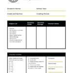 Middle School Report Card – Templatescanva Throughout Middle School Report Card Template