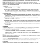 Middle School Science Lab Report Format for Science Experiment Report Template