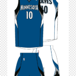 Minnesota Timberwolves Utah Jazz Los Angeles Clippers Jersey With Blank Basketball Uniform Template