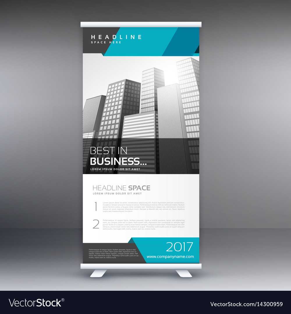 Modern Roll Up Banner Design Template Inside Pop Up Banner Design Template
