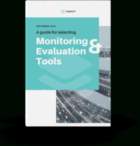 Monitoring And Evaluation Tools inside Monitoring And Evaluation Report Writing Template