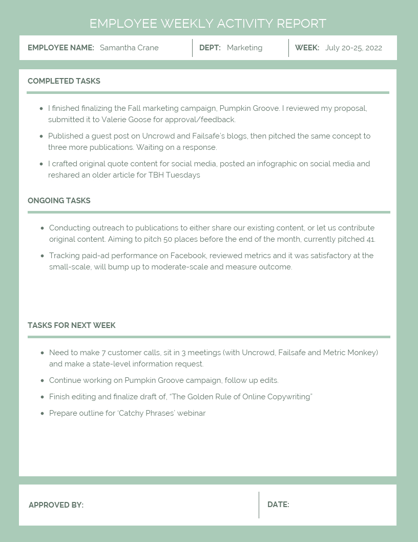 Month End Report Template – Calep.midnightpig.co In Wrap Up Report Template