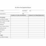 Move In Move Out Inspection Form New Property Management Throughout Property Management Inspection Report Template