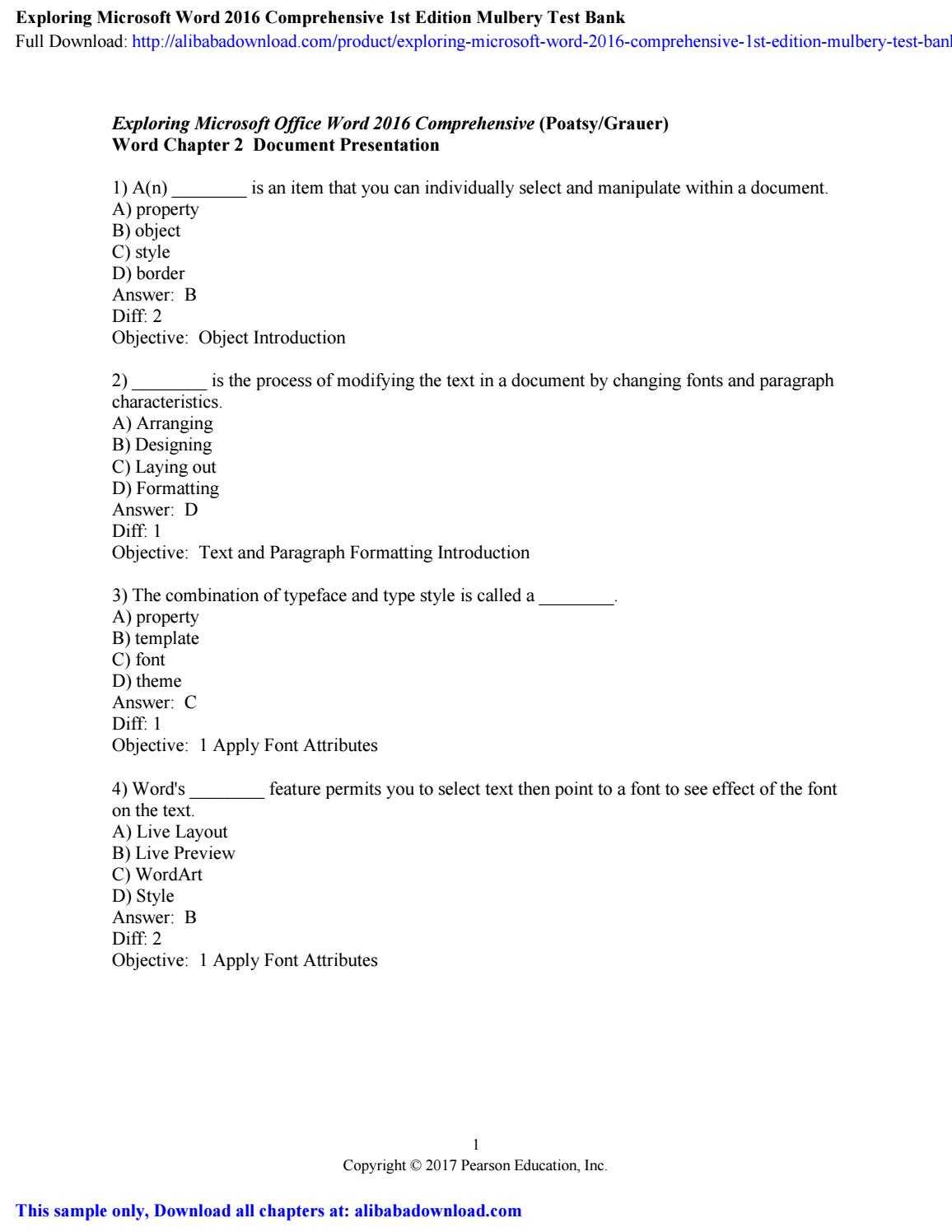 Ms Word Test Template – Dalep.midnightpig.co For Test Template For Word