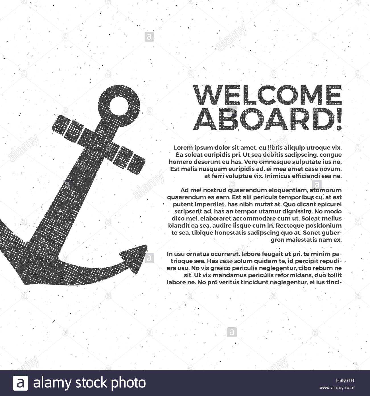 Nautical Banner Design. Sailor Vector Poster Template Throughout Nautical Banner Template