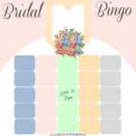 New Bridal Bingo: Free Bridal Shower Games Throughout Blank Bridal Shower Bingo Template
