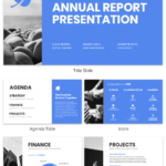 Non Profit Annual Report Presentation Template Pertaining To Nonprofit Annual Report Template