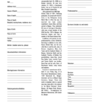 Obituary Template – Fill Online, Printable, Fillable, Blank For Free Obituary Template For Microsoft Word
