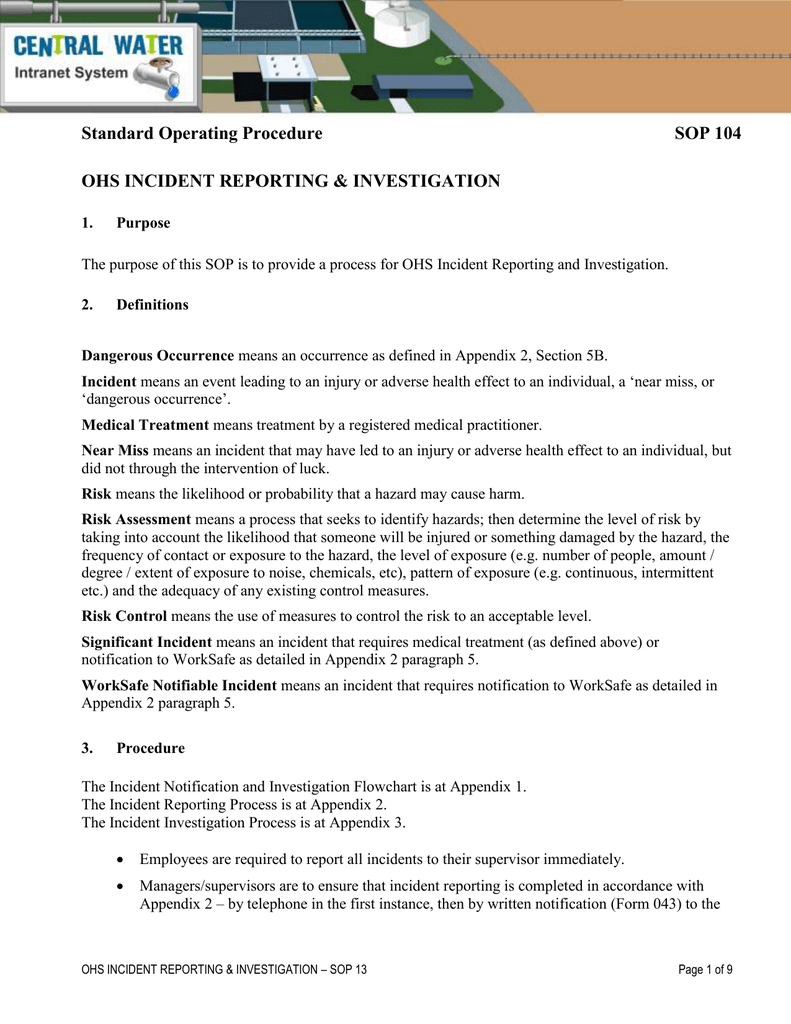 Ohs Incident Report – Dalep.midnightpig.co Inside Ohs Incident Report Template Free