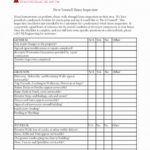 Ohs Monthly Report Template Audit Hazard Inspection Checklist Inside Ohs Monthly Report Template