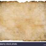 Old Blank Parchment Treasure Map Isolated. Clipping Path Is Pertaining To Blank Pirate Map Template