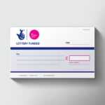 Order Large Reusable Lottery Presentation Novelty Cheques Regarding Blank Cheque Template Uk