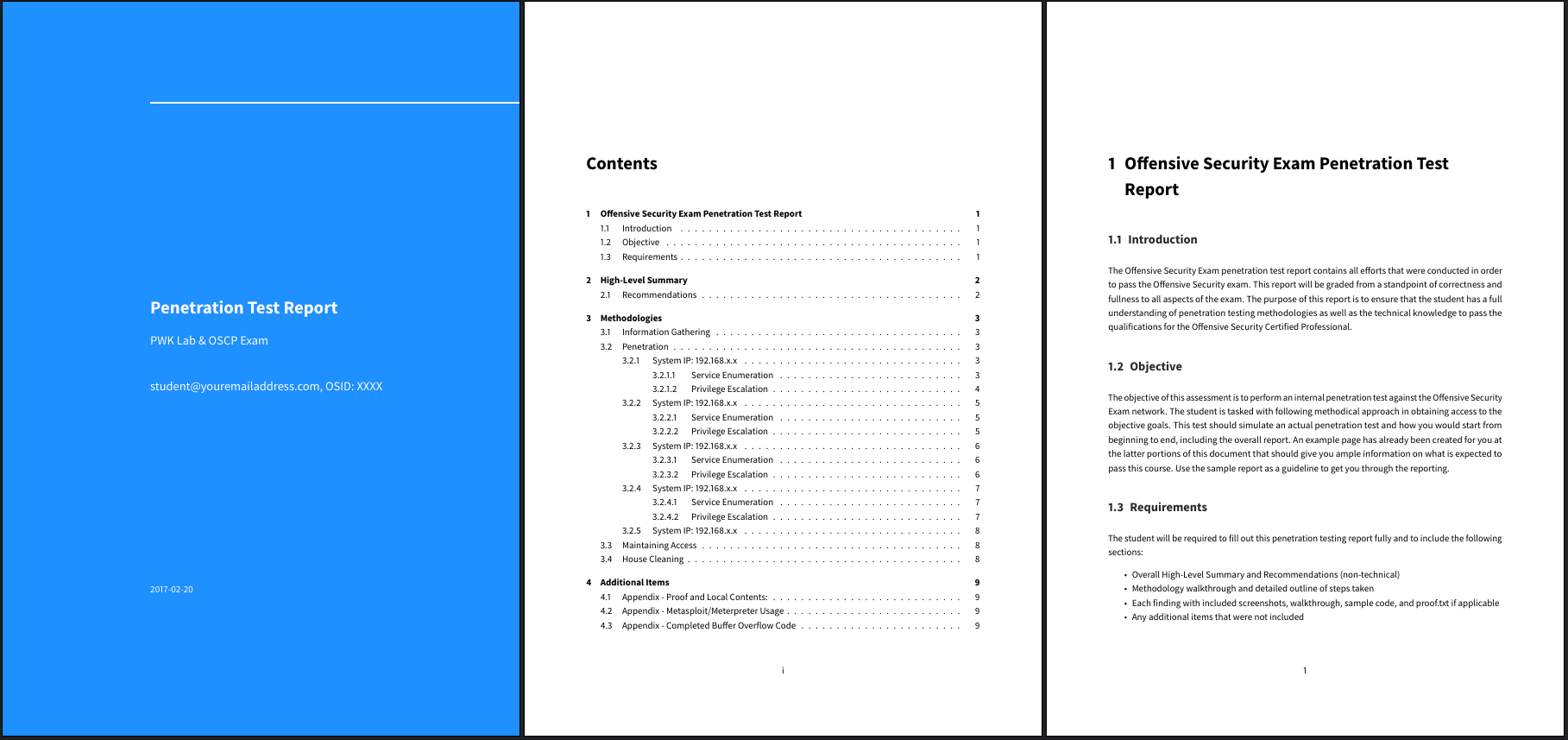 Oscp Exam Report Template In Markdown | Oscp Exam Report In Report Requirements Template