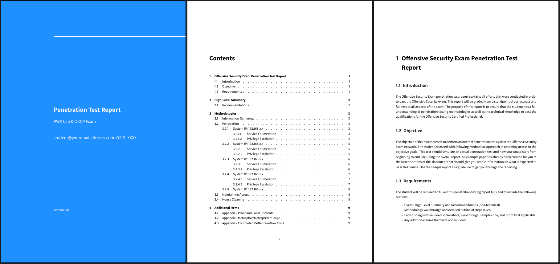 Oscp Exam Report Template In Markdown | Oscp Exam Report Regarding Latex Template For Report