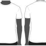 Outline Of A T Shirt Template | Free Download On Clipartmag Pertaining To Blank Tshirt Template Pdf