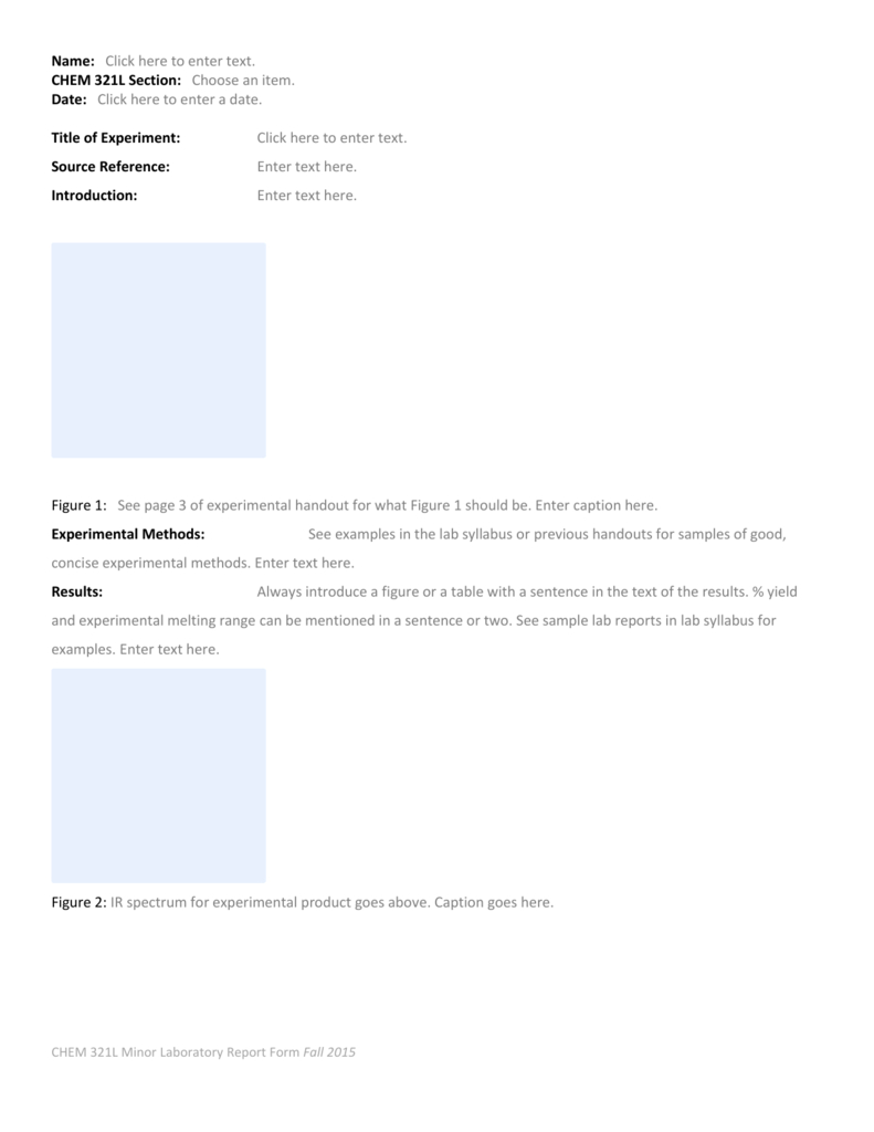 Oxidation Report Template In Ir Report Template