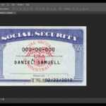 Pdf Social Security Card Template For Blank Social Security Card Template Download