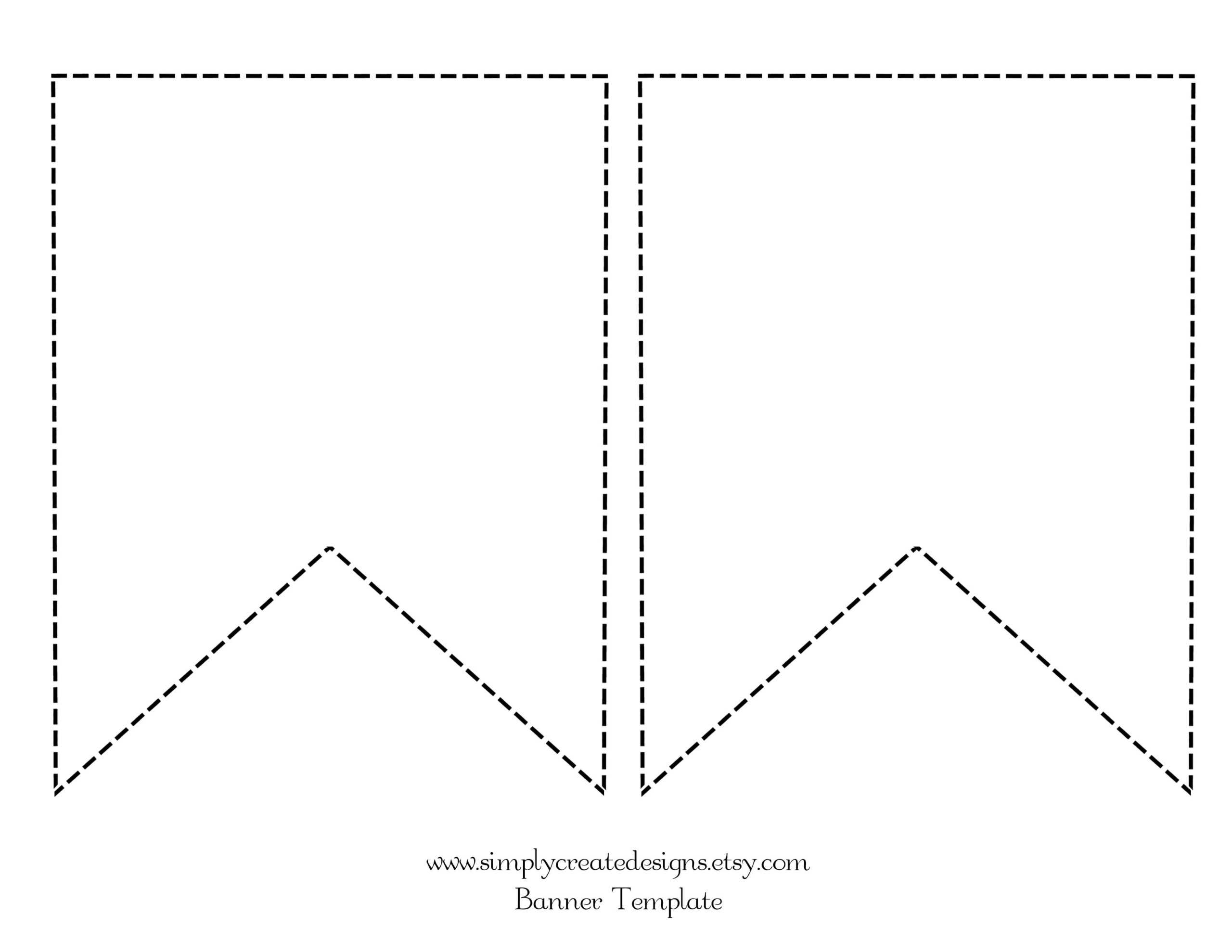 Pennant Flag Template – Dalep.midnightpig.co With Regard To Triangle Pennant Banner Template