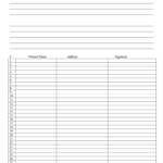 Petition Signature Form – Calep.midnightpig.co Pertaining To Blank Petition Template