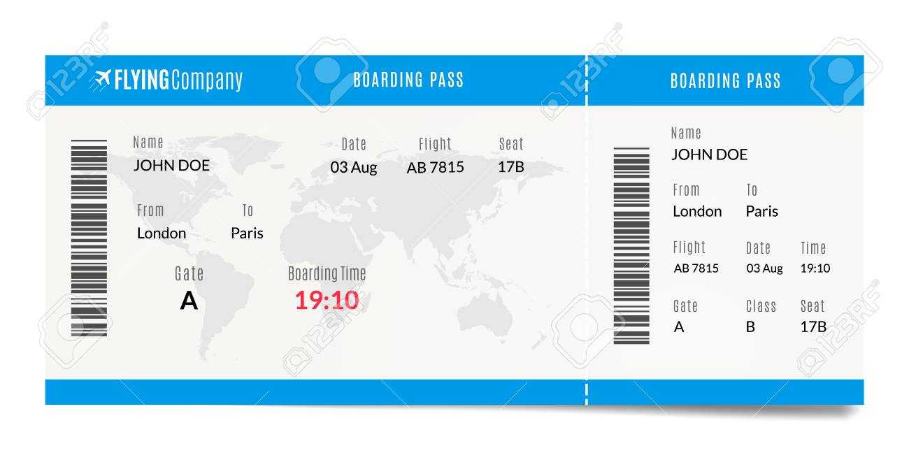 Plane Ticket Template – Calep.midnightpig.co Pertaining To Plane Ticket Template Word