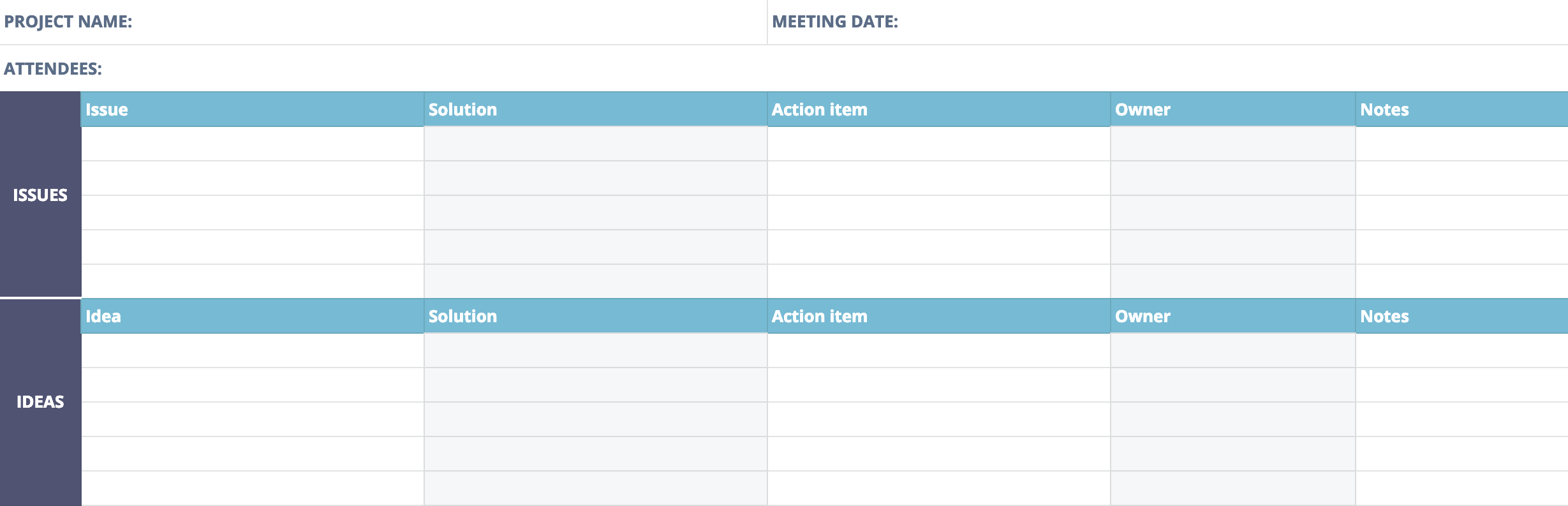 Post Mortem Meeting Template And Tips | Teamgantt Within Post Project Report Template