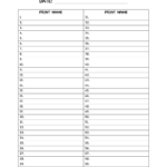 Potluck Sign Up Sheet Word For Events | Loving Printable In Free Sign Up Sheet Template Word