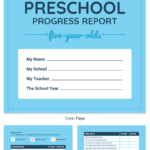 Pre-K Progress Report regarding Preschool Weekly Report Template