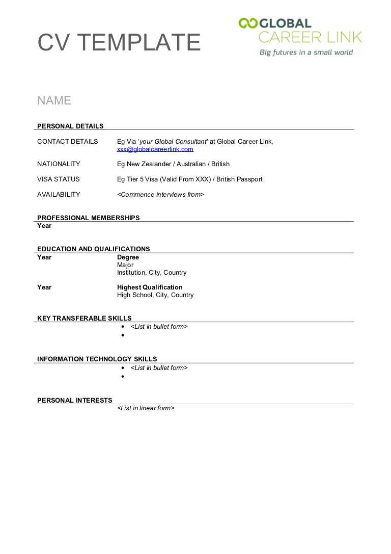 Print A Cv Template – Calep.midnightpig.co Inside Blank Resume Templates For Microsoft Word