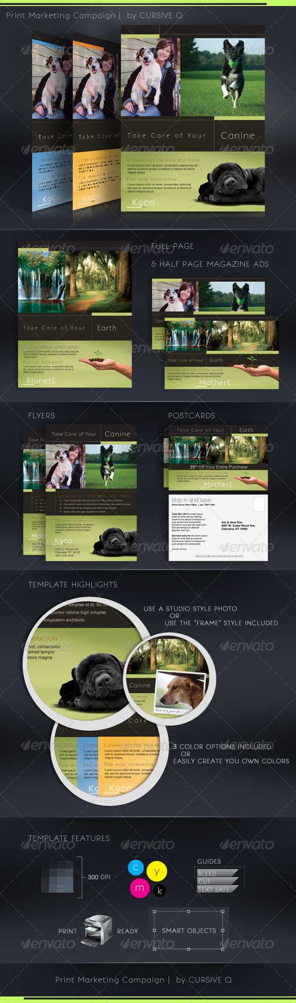 Print Ad Template Graphics, Designs & Templates Within Magazine Ad Template Word