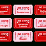 Printable Romantic Coupons – Calep.midnightpig.co Within Love Coupon Template For Word