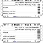 Printable Tickets Template That Are Clean – Debra Website In Blank Parking Ticket Template