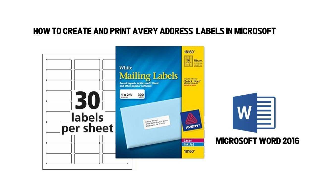 Printing Avery Address Labels – Falep.midnightpig.co Within Word Label Template 21 Per Sheet