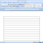 Printing Lined Paper In Word – Calep.midnightpig.co In Microsoft Word Lined Paper Template