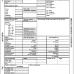 Pro Forma Document (Case Report Form) Used To Record The Throughout Icu Report Template