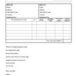 Pro Forma Invoice Template – 4 Free Templates In Pdf, Word Pertaining To Free Proforma Invoice Template Word
