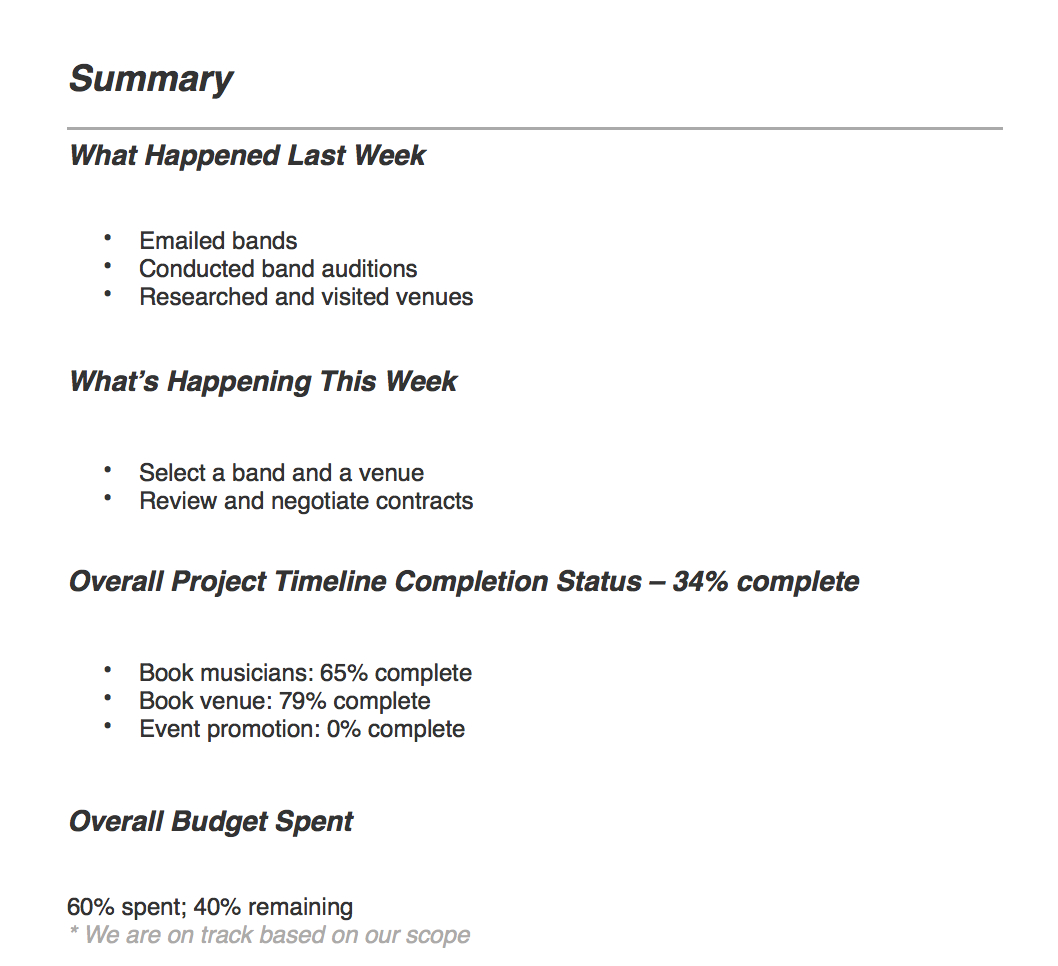 Project Report Example – Calep.midnightpig.co Within Project Management Final Report Template