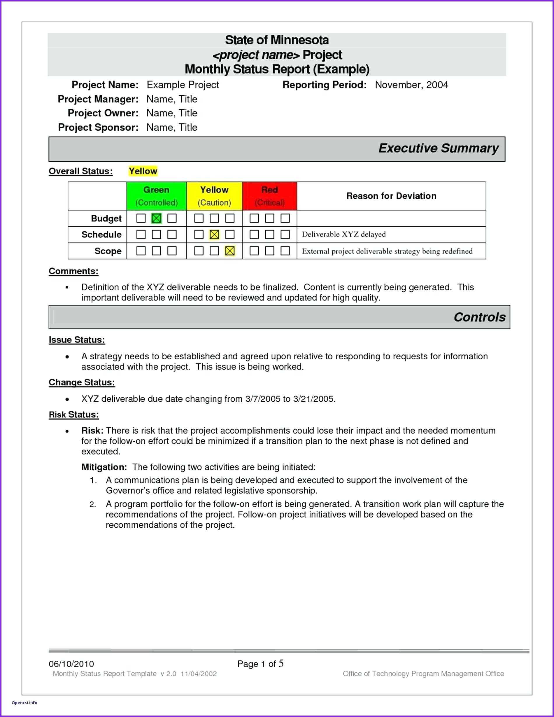 Project Status Report Template Ppt – Digitalaviary For Project Status Report Template Word 2010