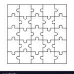 Puzzle Blank Template Inside Blank Jigsaw Piece Template
